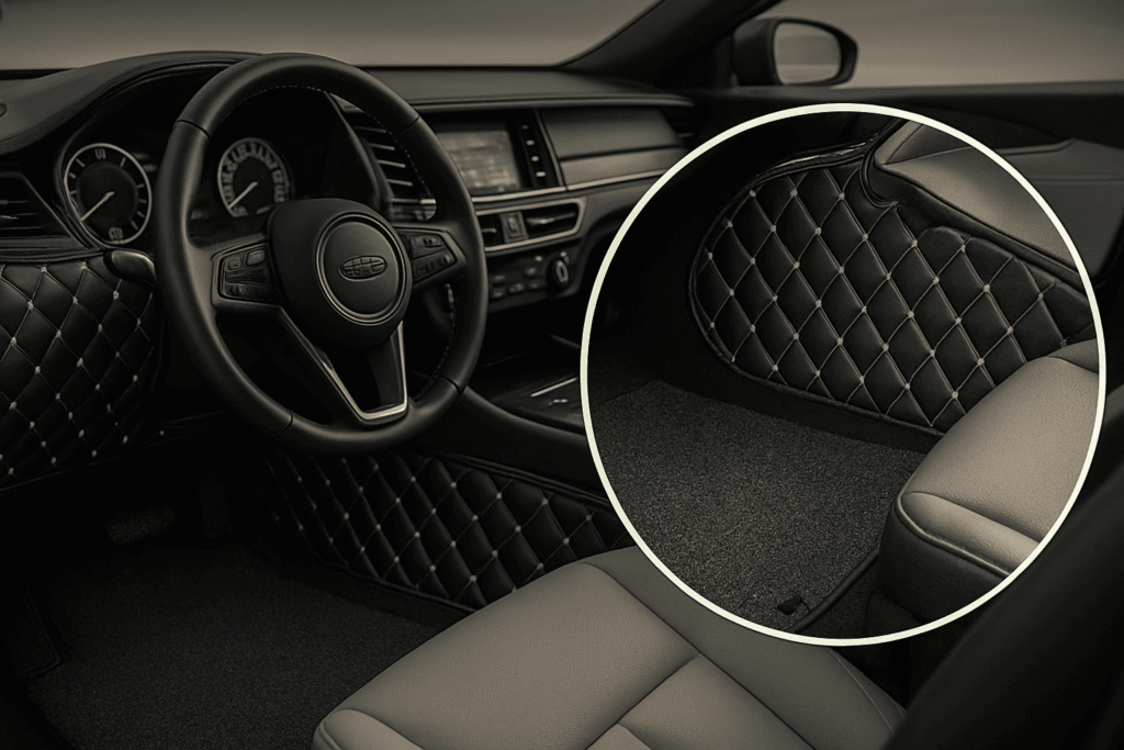 full set of 7D car mats for SUVs
